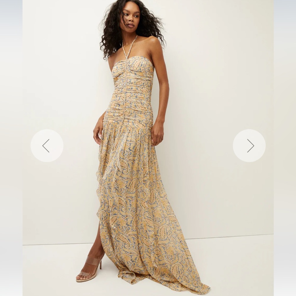 Veronica Beard LUCINE PAISLEY DRESS
